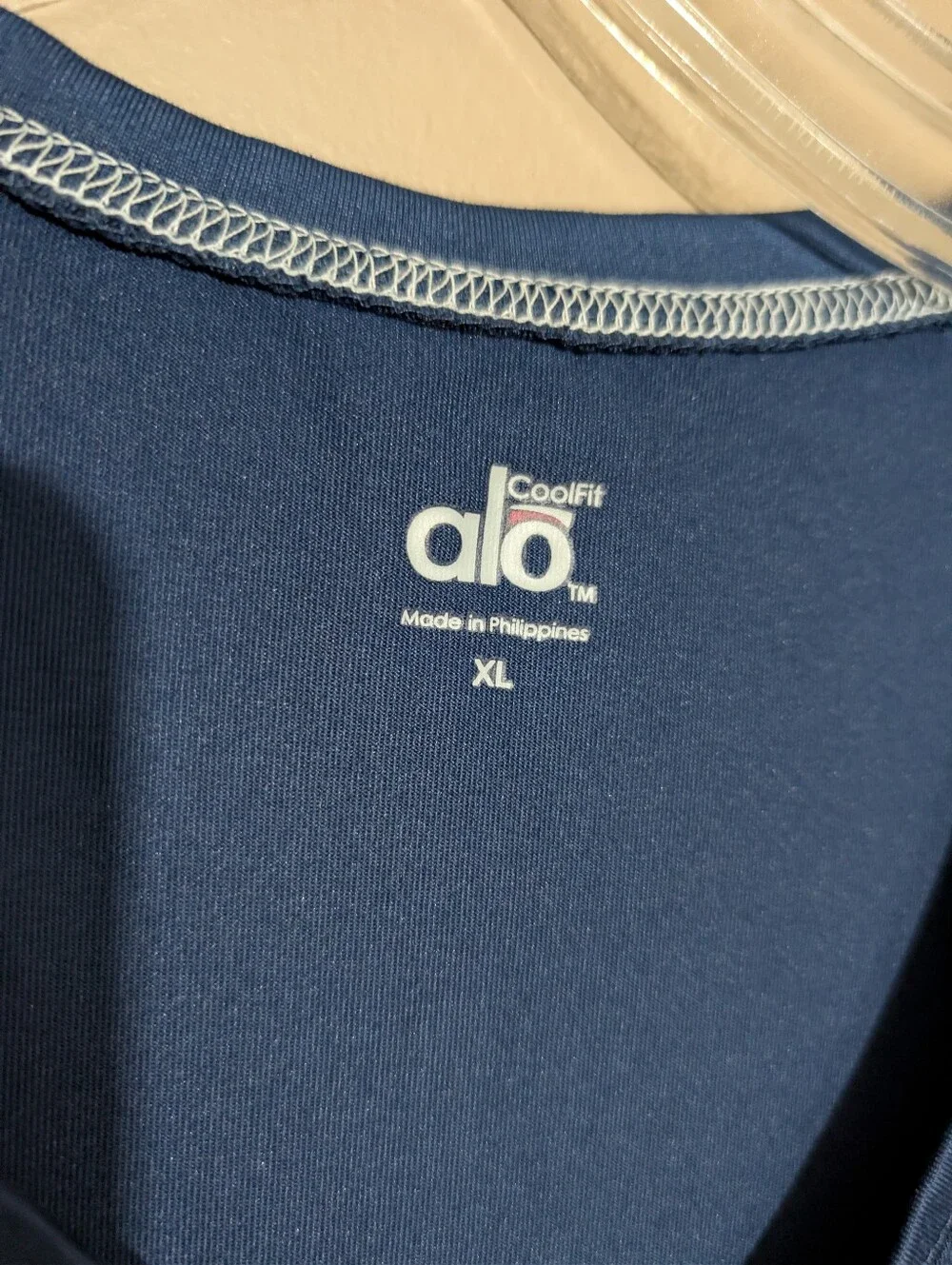 Alo Yoga Cool Fit V Neck Tank Top, XL